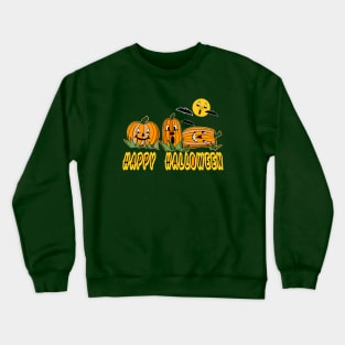 Halloween Pumpkins Crewneck Sweatshirt